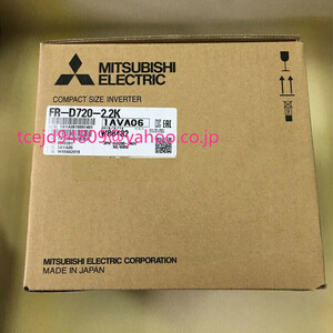 新品　MITSUBISHI/三菱電機　 FR-D720-2.2K　インバーター　 保証付き