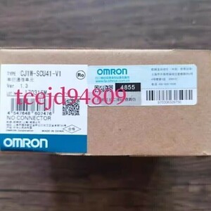 新品　OMRON/オムロン 　CJ1W-SCU41-V1　シリアルコミュニケーションユニット 　保証付き