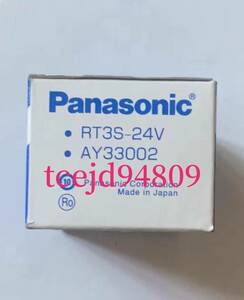 新品　Panasonic/パナソニック　ターミナル リレー AY32002 RT3SN-24V DC24V/24VDC　5個セット