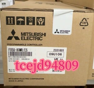 新品　MITSUBISHI/三菱電機 　FX5U-80MR/ES 　シーケンサー　保証付き