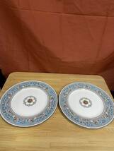 WEDGWOOD ウェッジウッド フロレンティーン ターコイズ 皿 4枚 洋食器 プレート _画像7