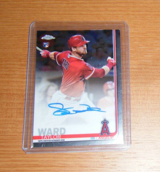 2019 Topps Chrome Auto Taylor Ward テイラー・ウォード ルーキー直筆サインカード エンゼルス