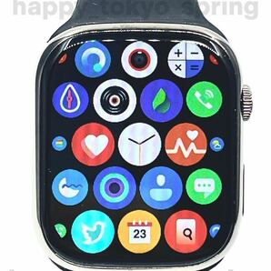 新品 Apple Watch 代替品 2.3インチ 大画面 スマートウォッチ 音楽 多機能 Watch9 健康 スポーツ 防水 血中酸素 android 血圧 iphone 睡眠.