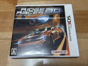 ニンテンドー3DS リッジレーサー3D 中古美品　NAMCO Nintendo RIDGE RACER 