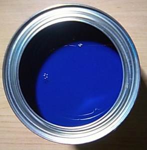 ●○２液型ウレタン塗料 ブルー 2Lセット○●自動車バイク用カスタムペイントペンキ塗装