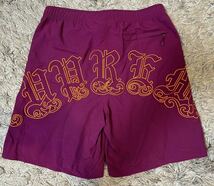 Supreme Old English Nylon Short Plum シュプリーム ミディアム m 32 ナイロン ショーツ ハーフ ショート パンツ 紫 パープル 23 SS_画像2