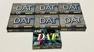 ◎未使用　maxell　マクセル / AXIA　DAT　DATテープ　120分　74分　180分 　未開封