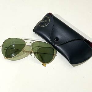 Ray-Ban RayBan RayBan B&L BAUSCH&LOMBboshu ром USA производства Teardrop цвет линзы Vintage солнцезащитные очки I одежда 