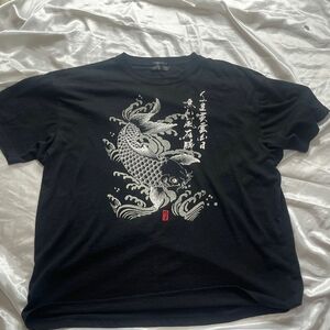 men'sTシャツ　カットソー　メンズ　半袖　和柄　3L