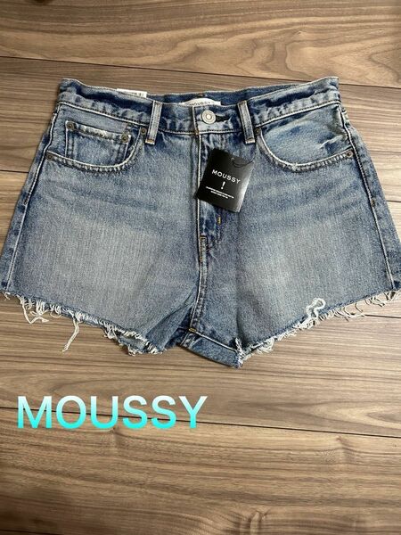 MOUSSY デニムショートパンツ