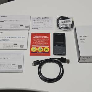 ■Sony(ソニー)/WALKMAN(ウォークマン)/16GBモデル/NW-S315B(黒・ブラック・シリコンケース、ケーブルありNW-S315 B) 