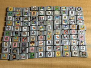 100本 Nintendo 64 ソフト 大量まとめ売り 任天堂 ジャンク 1