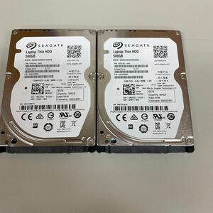 HDD Seagate Laptop 500GB 2個　ノート用