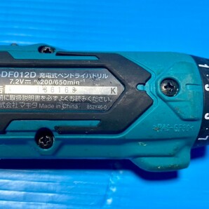 F704 ★Makita マキタ 充電式ペンドライバドリル モデル DF012D 部品取り ジャンク品の画像7