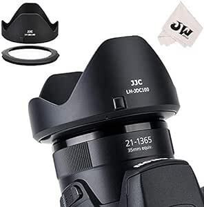 JJC 可逆式レンズフードと67mmフィルターアタブターリンク キット Powershot SX70 HS G3 X SX60 H