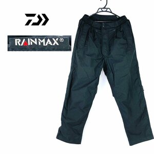 1 иен ~ Daiwa дождь брюки GW-3707 дождь Max с хлопком брюки LL размер черный | водонепроницаемый водонепроницаемый брюки рыбалка одежда daiwa
