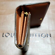 LOUIS VUITTON L字ファスナー折財布_画像10