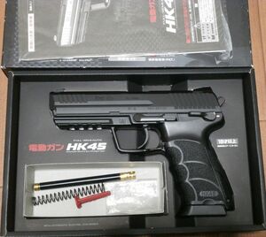 83m/s 電動HK45 震閃電カスタム(モケイパドック) 東京マルイ　ORGAのスーパーパワーバレル組込,美品,動作保証