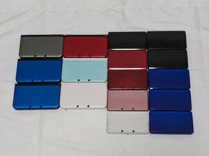 [1 jpy ] Nintendo 3DS 10 pcs 3DS LL 6 pcs body set sale black black white red pink blue blue mint touch pen nintendo 