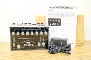 ALBIT A1BP PRO アルビット ベースプリアンプ 1J828