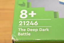 【未使用】レゴ 21246 マインクラフト ディープダークの戦い LEGO MINECRAFT The Deep Dark Battle 7K174_画像3
