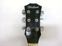 【USED品】Diduo アコースティックギター WY-401/撥弦楽器/楽器/アコギ/フォークギター/生ギター/弾き語り/ソロギター/17-06KO051401_画像2