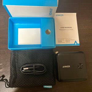 モバイルバッテリー　 Anker PowerCore Fusion10000 新品同様　PSEマーク