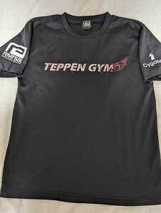 REVERSAL　TEPPEN GYM　那須川天心　STAFFドライTシャツ　黒　サイズM