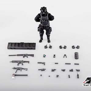 DH-S001 機動部隊Alpha-1 ”レッド・ライト・ハンド” 「SCP財団シリーズ」 1/12 アクションフィギュア Dragon horse(ドラゴンホース)