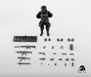 DH-S001 機動部隊Alpha-1 ”レッド・ライト・ハンド” 「SCP財団シリーズ」 1/12 アクションフィギュア Dragon horse(ドラゴンホース)