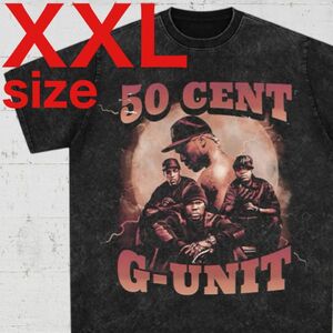 【激レア】50セント　50Cent　RAP　半袖　Tシャツ　XXL　ブラック