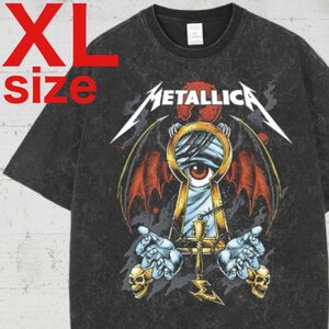 METALLICA　メタリカ　ラップ　バンド　ロック　Tシャツ　ブラック　XL