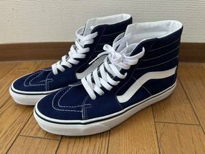 VANS ハイカットスニーカー 26.5㌢　ブルー　751505