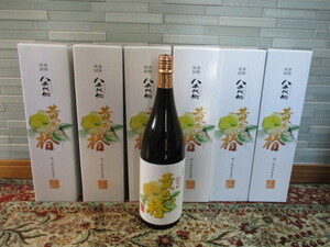 黄色い椿 八千代伝 安納芋仕込み 芋焼酎 1800ml 6本セット 化粧箱付