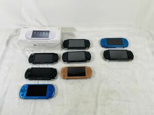 SONY ソニー PlayStation Portable PSP 本体　1000 3台　2000 2台　3000 4台　９台セット　一部通電起動のみ確認