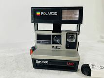 ポラロイド POLAROID SUN630 LMP ポラロイドインスタントカメラ　動作未確認品_画像3