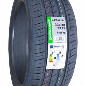 2本セット 225/40R19 2024年製造 新品サマータイヤ GRENLANDER L-ZEAL56 送料無料 225/40/19の画像3