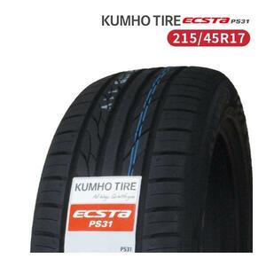 KUMHO ECSTA PS31 クムホ エクスタ ピーエス サンジューイチ 215/45R17 91W XL