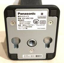 5-16【現状品】Panasonic パナソニック 屋内HDカメラ スマ@ホーム KX-HRC100-K 通電・初期化のみ_画像6