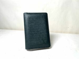 720 美品 1円 Louis Vuitton ルイヴィトン タイガ オーガナイザー ドゥポッシュ M30512 カード 名刺入れ カードケース 定期入れ 