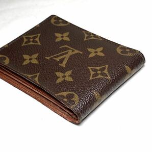 778 美品 1円 LOUIS VUITTON ルイヴィトン ミュルティブル モノグラム マルコ 二つ折 財布 ウォレット メンズ 札入 ポルトフォイユの画像5