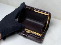 813 1円 LOUIS VUITTON ルイヴィトン M91361 モノグラムヴェルニ ポルトモネ ビエ ヴィエノワ 二つ折り 財布 ウォレット アマラント系 _画像10