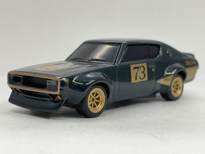 ■★UCC 日産ワークス プレミアム コレクション Rの軌跡　2　SKYLINE（スカイライン）GT-R（KPGC110)ワークス仕様　1/64ダイキャスト製