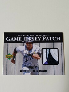 MLB 2000 UPPER DECK PATCH CARD JOSE CANSECO　アッパーデック　パッチカード　ホセ　カンセコ　