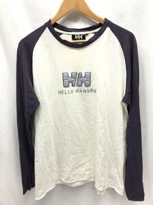 HELLY HANSEN ヘリーハンセン 長袖 ロングTシャツ ホワイト系 サイズL メンズ 24052801