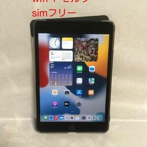  iPad mini 4 32GB Wi-Fi Cellular スペースグレイ