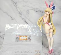 塗装済み 完成品 ブルーアーカイブ バニートキ 飛鳥馬トキ ガレージキット ガレキ ブルアカ bluearchives フィギュア 正規品 元箱付属_画像9