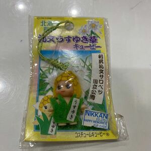 ご当地キューピー 地域限定QP マスコット　北海道限定　礼文うすゆき草キューピー 利尻礼文サロベツ国立公園　コスチューム キューピー 