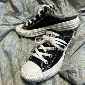  прекрасный товар! Converse все Star S шлепанцы slip OX туфли без застежки обувь без шнуровки сандалии 23. обычная цена 7150 иен стоимость доставки вся страна 520 иен 