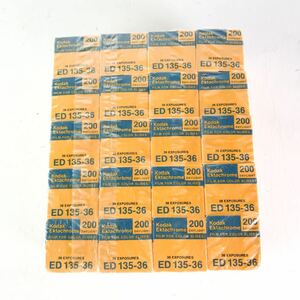 Kodak Ektachrome ED 135-36 FILM 20本（未開封品/スライド用/カラーフィルム/コダック/ASA 200/1984年/JUNK）期限切れ 当時物 レア